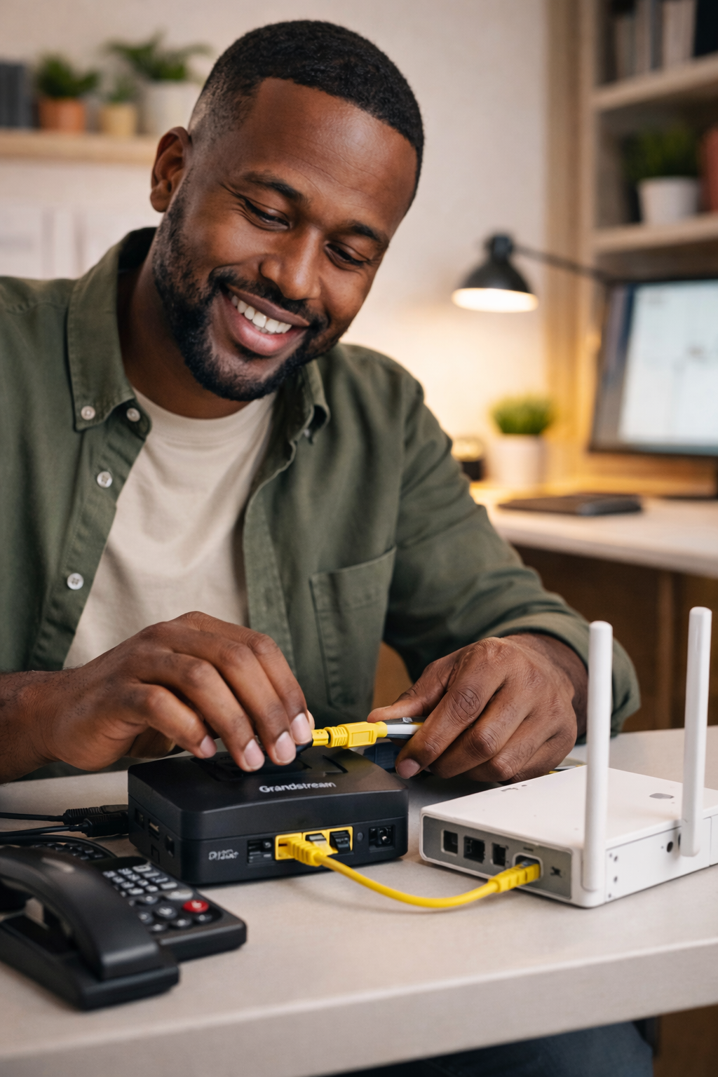 ThreeTel setup preview